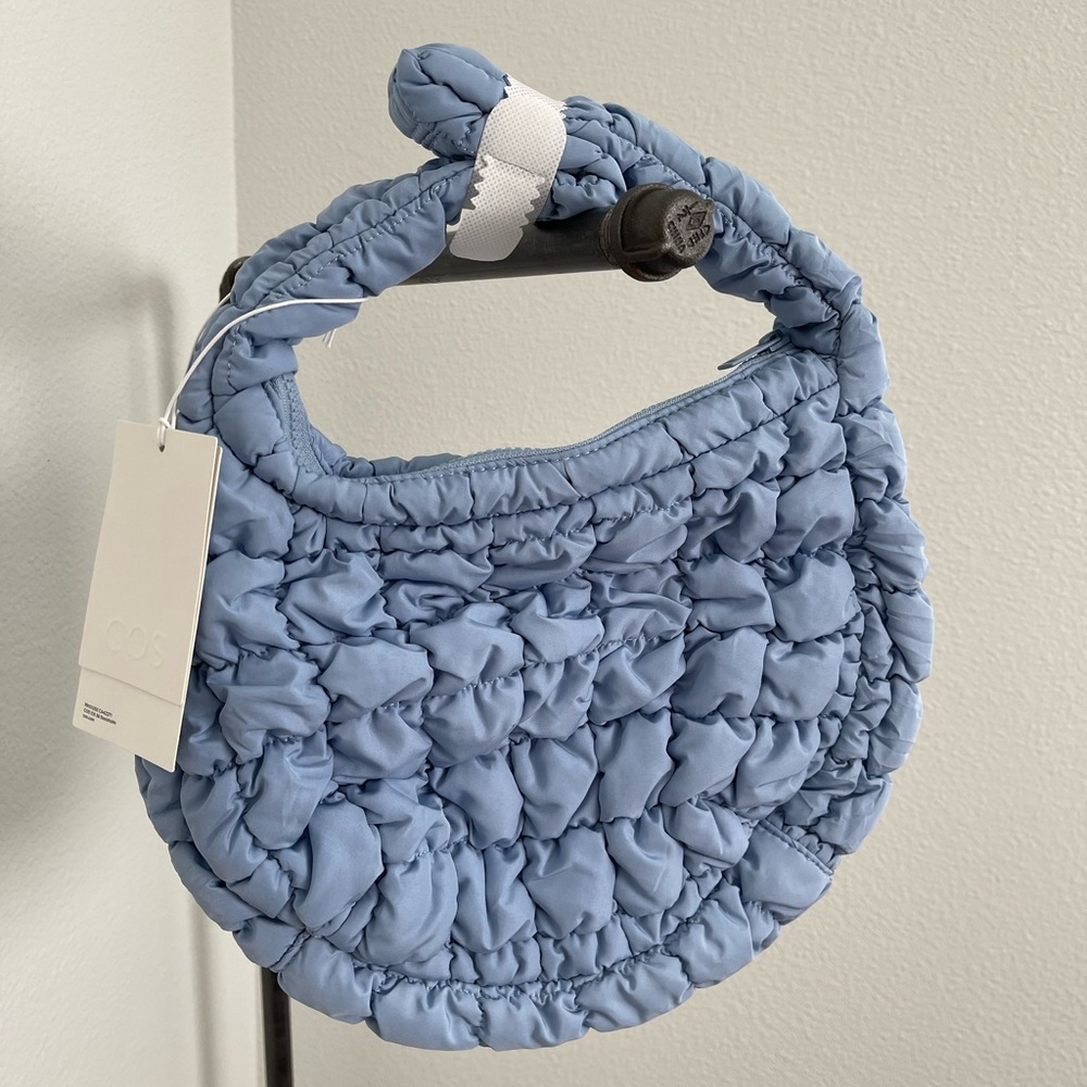 COS Quilted Mini Bag (Size: One Size; Color: Light Blue) *RARE*